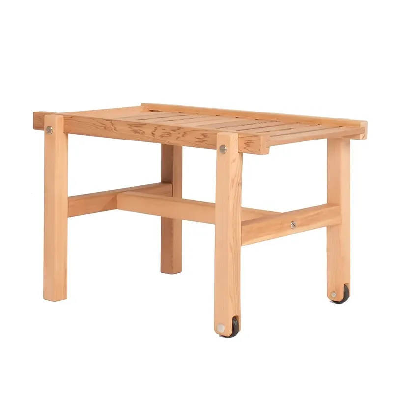 Fynd Rullbord med hjul Redwood